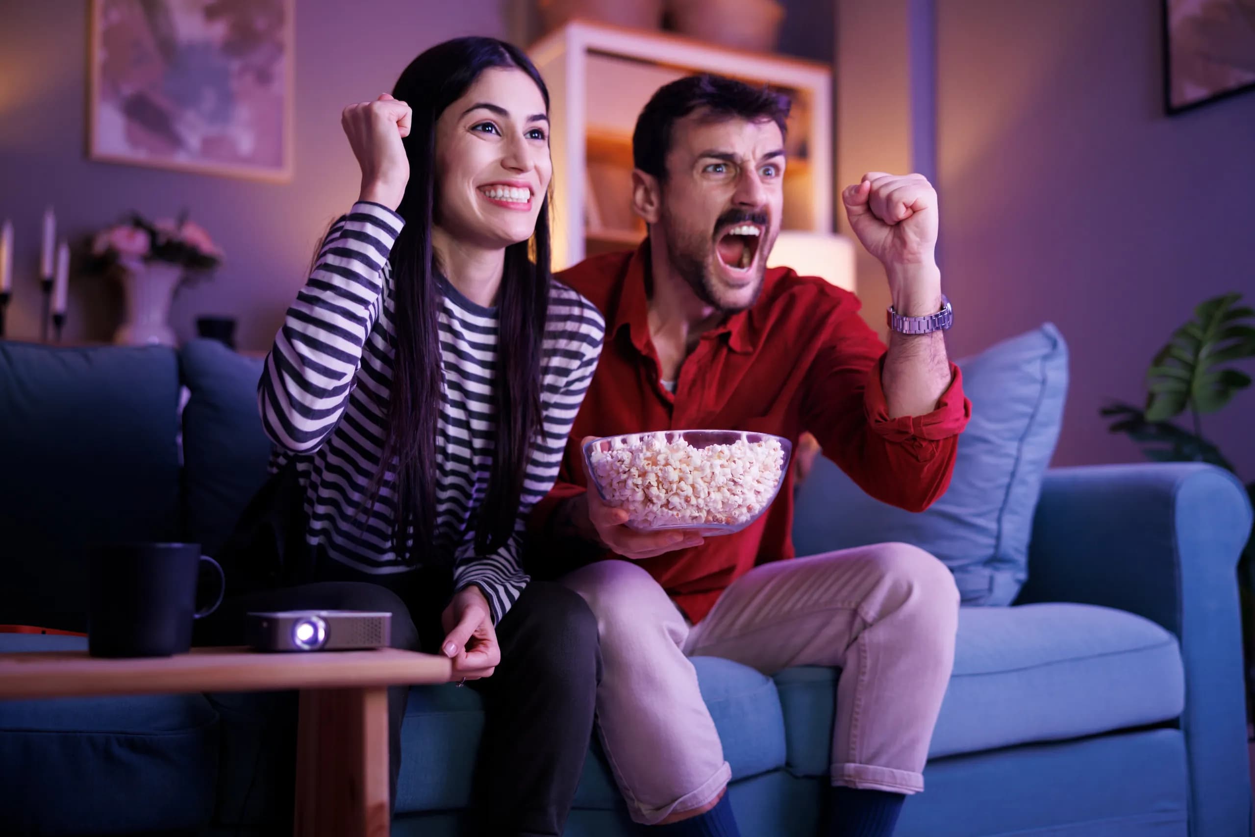 Viewers engaged with their operator TV service at home